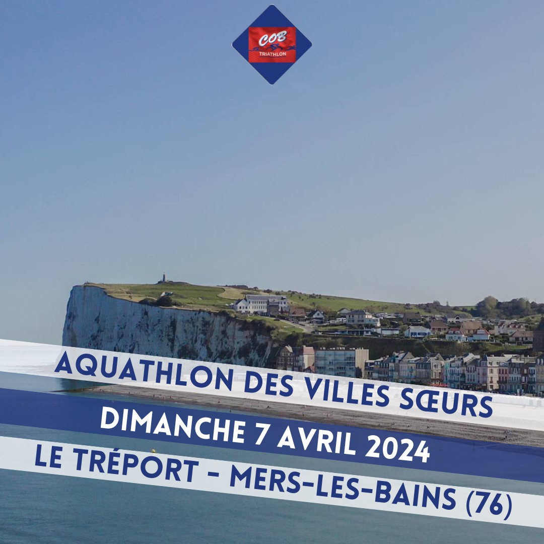 AQUATHLON DES VILLES SOEURS – DIMANCHE 07 AVRIL 2024