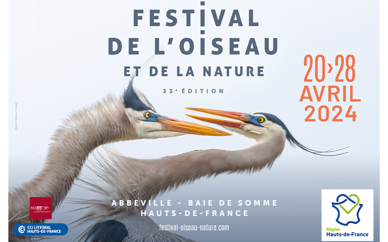 FESTIVAL DE L’OISEAU 20 au 28 avril 2024