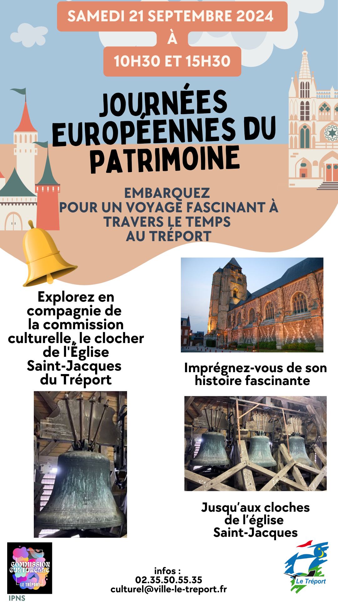 JOURNEES EUROPEENNES DU PATRIMOINE – samedi 21 septembre 2024